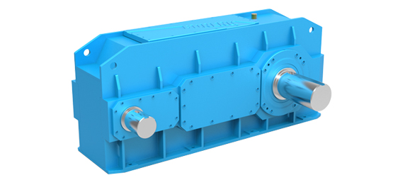 Крановый редуктор с увеличенным межосевым расстоянием (HK)