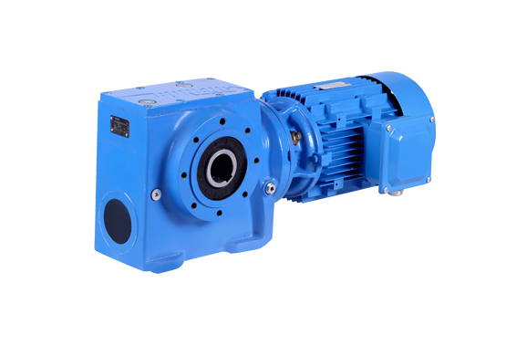 Цилиндрически-червячный мотор-редуктор (S)