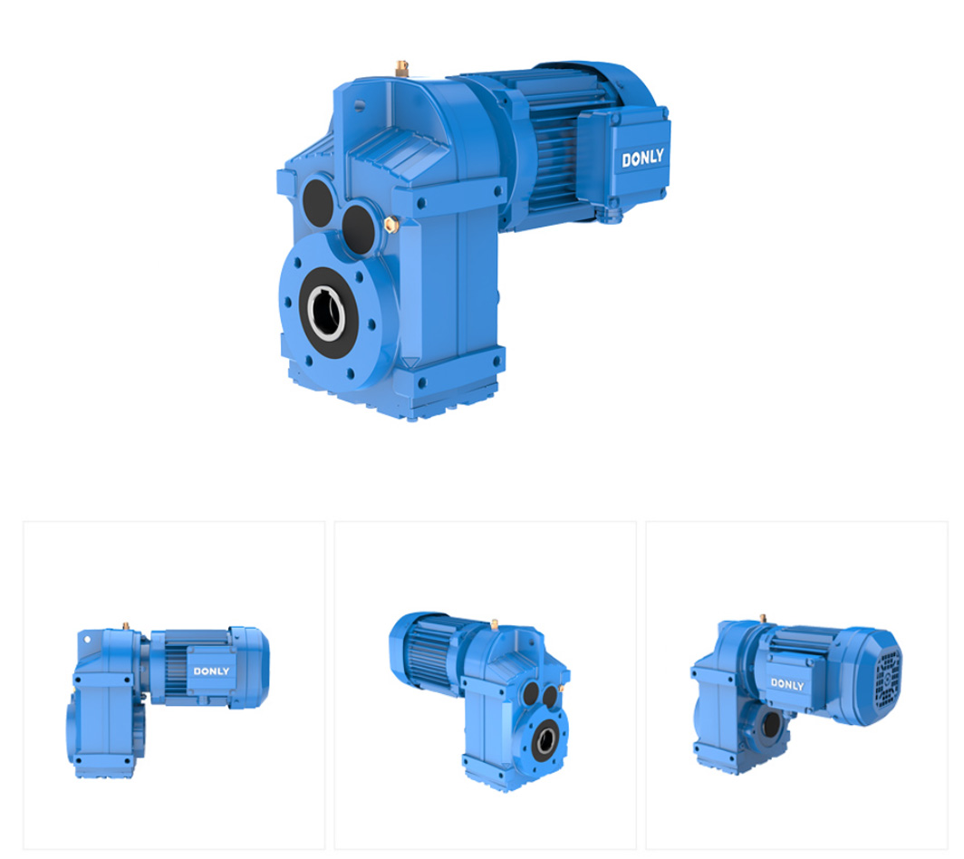 Мотор-редуктор с параллельными валами (DLF)