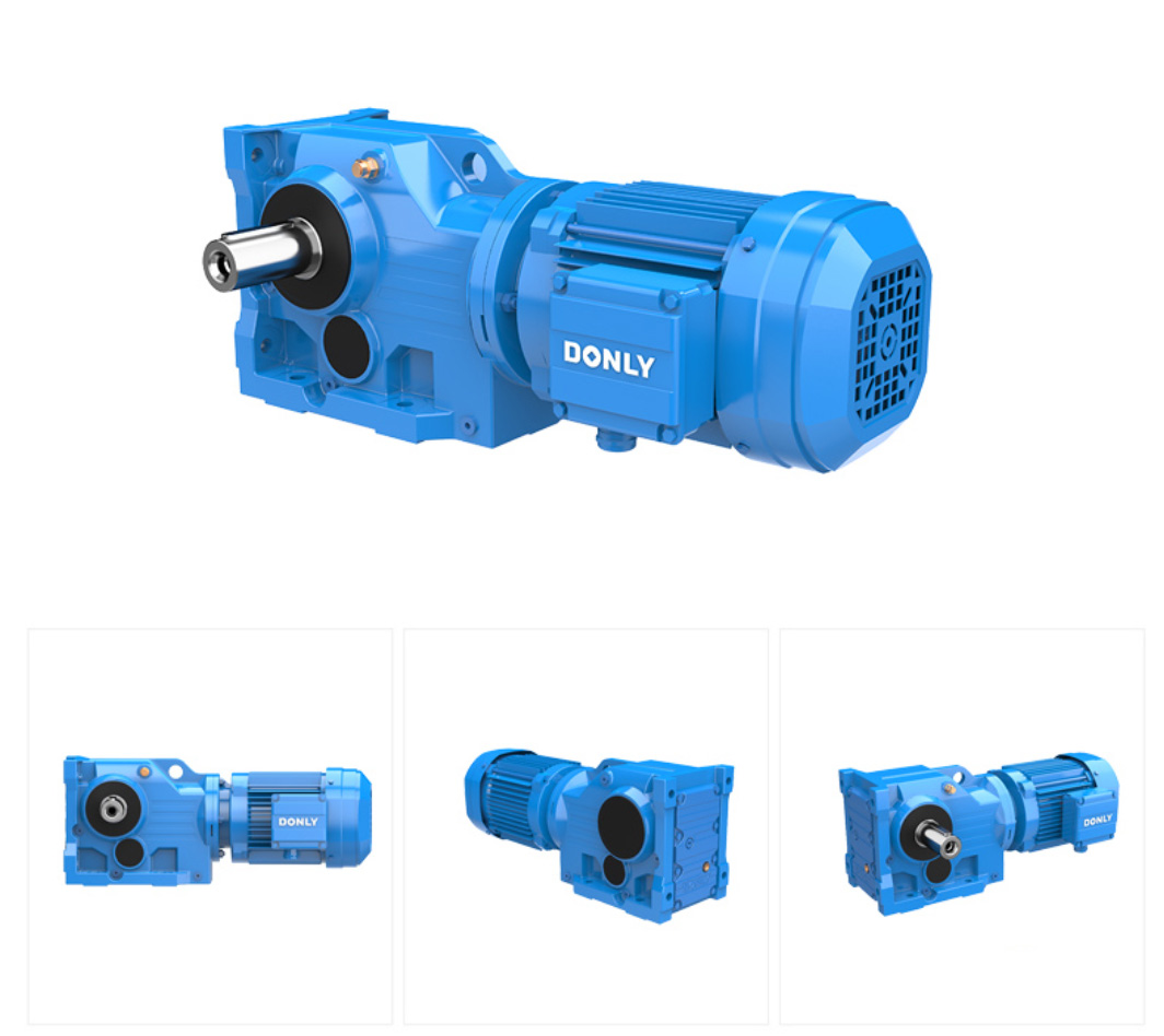 Конически-цилиндрический мотор-редуктор (DLK)